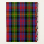 Scottish Clan MacLennan Tartan Pset Planner (Achterkant)