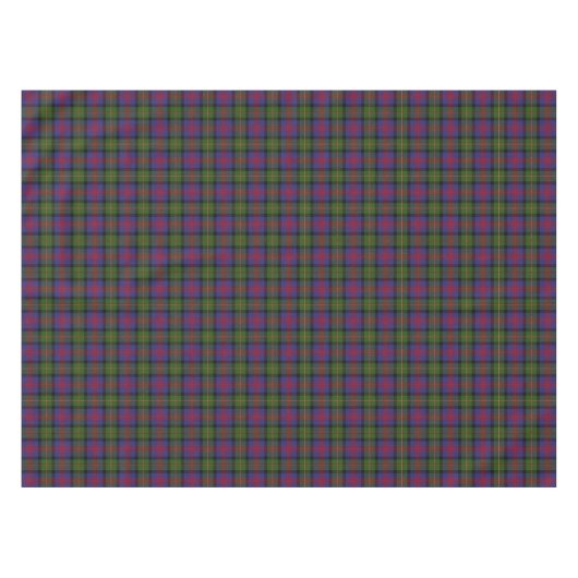 Scottish Clan MacLennan Tartan Tafelkleed (Voorkant (Horizontaal))