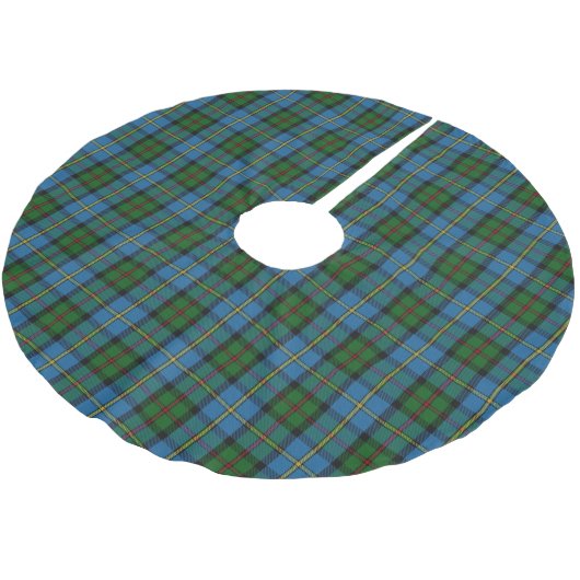 Scottish Clan MacLeod Blue Tartan Kerstboom Rok (Gekanteld)