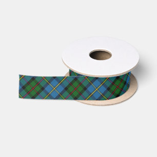 Scottish Clan MacLeod Classic Blue Tartan Satijnen Lint