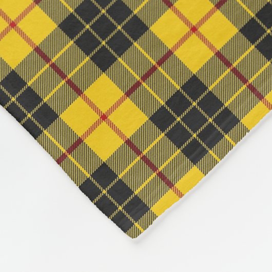 Scottish Clan MacLeod Classic Tartan Fleece Deken (Hoek)