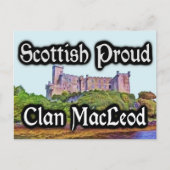 Scottish Clan MacLeod Dunvegan Castle Briefkaart (Voorkant)