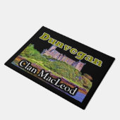 Scottish Clan MacLeod Dunvegan Castle Deurmat (Schuin)