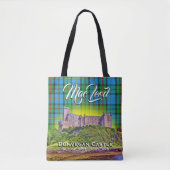 Scottish Clan MacLeod Dunvegan Castle Tartan Pset Tote Bag (Voorkant)
