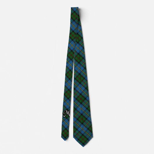 Scottish Clan MacLeod M Monogram Tartan Stropdas (Achterkant)