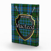 Scottish Clan MacLeod of Harris Tartan Fotoblokken (Rechts)