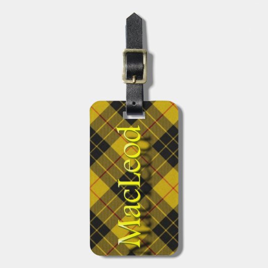 Scottish Clan MacLeod of Lewis Bagagelabel (Voorkant verticaal)