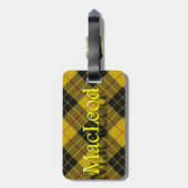 Scottish Clan MacLeod of Lewis Bagagelabel (Achterkant verticaal)