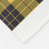 Scottish Clan MacLeod of Lewis Yellow Black Tartan Fleece Deken (Hoek)