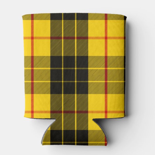 Scottish Clan MacLeod Tartan Pset Blikjeskoeler (Achterkant)