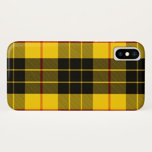Scottish Clan MacLeod Tartan Pset Case-Mate iPhone Case (Achterkant (horizontaal))