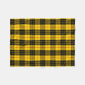 Scottish Clan MacLeod Tartan Pset Fleece Deken (Voorkant (Horizontaal))