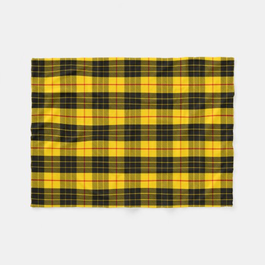 Scottish Clan MacLeod Tartan Pset Fleece Deken (Voorkant (Horizontaal))