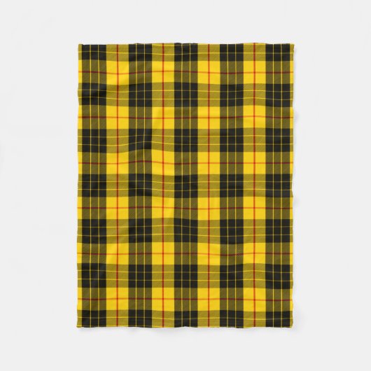 Scottish Clan MacLeod Tartan Pset Fleece Deken (Voorkant)
