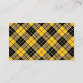 Scottish Clan MacLeod Tartan Pset Visitekaartje (Achterkant)