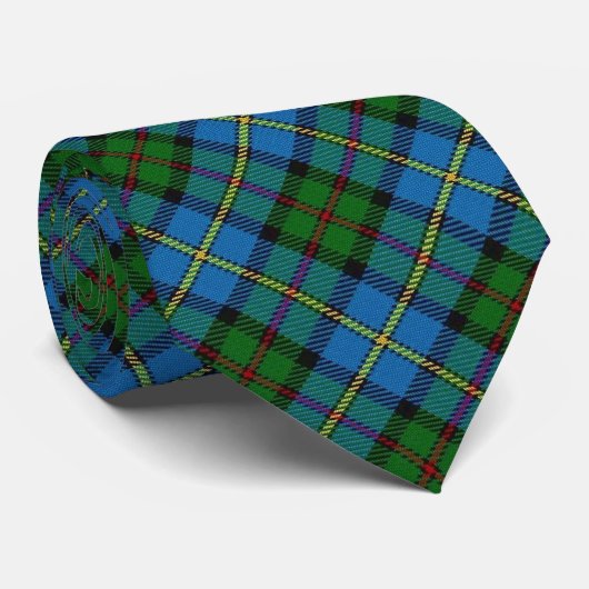 Scottish Clan MacLeod Tartan Stropdas (Opgerold)