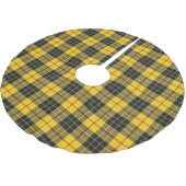 Scottish Clan MacLeod Yellow Black Tartan Kerstboom Rok (Gekanteld)