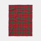 Scottish Clan MacLintock Tartan Pset Fleece Deken (Voorkant)