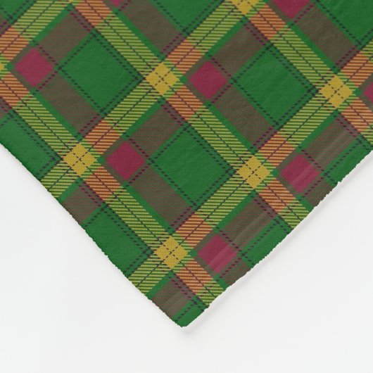 Scottish Clan MacMillan Classic Tartan Fleece Deken (Hoek)