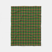 Scottish Clan MacMillan Classic Tartan Fleece Deken (Voorkant)