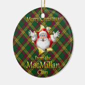 Scottish Clan MacMillan-kerstversiering Keramisch Ornament (Links)