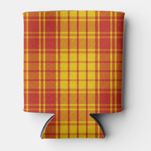 Scottish Clan MacMillan Tartan Pset Blikjeskoeler (Voorkant)