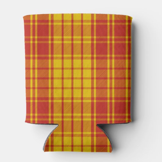 Scottish Clan MacMillan Tartan Pset Blikjeskoeler (Achterkant)