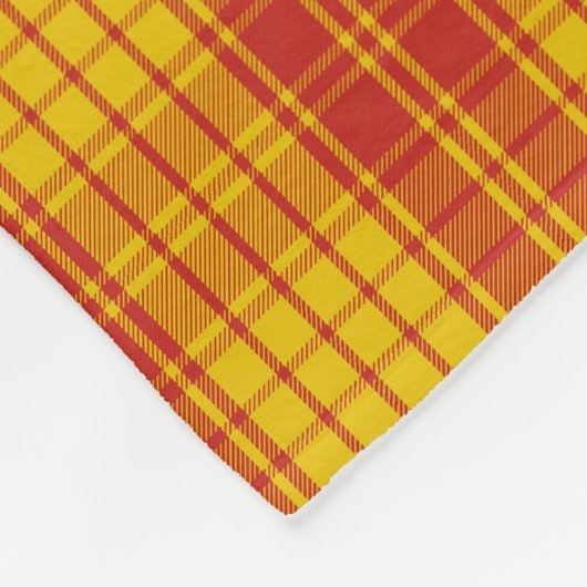 Scottish Clan MacMillan Tartan Pset Fleece Deken (Hoek)