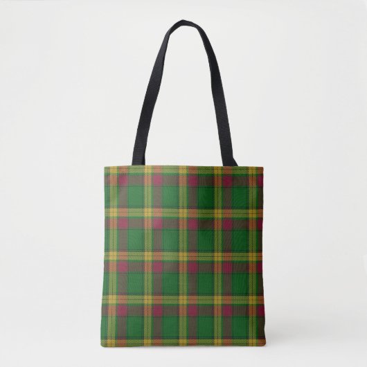 Scottish Clan MacMillan Tartan Pset Tote Bag (Voorkant)