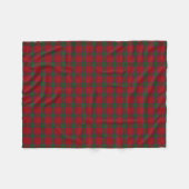 Scottish Clan MacNab Classic Tartan Fleece Deken (Voorkant (Horizontaal))