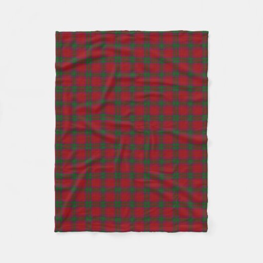 Scottish Clan MacNab Classic Tartan Fleece Deken (Voorkant)
