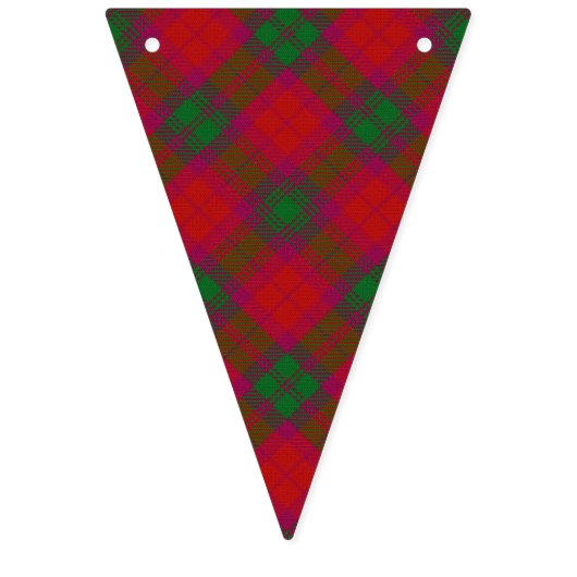Scottish Clan MacNab Tartan Vlaggetjes (Tweede vlag)