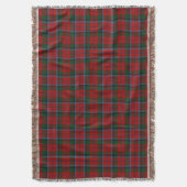 Scottish Clan MacNachtan McNaughton Tartan Deken (Voorkant Verticaal)