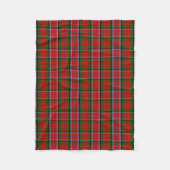 Scottish Clan MacNaughton Tartan Pset Fleece Deken (Voorkant)