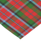 Scottish Clan MacNaughton Tartan Pset Lange Tafelloper (Hoek)