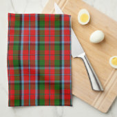 Scottish Clan MacNaughton Tartan Pset Theedoek (Quarter Fold)