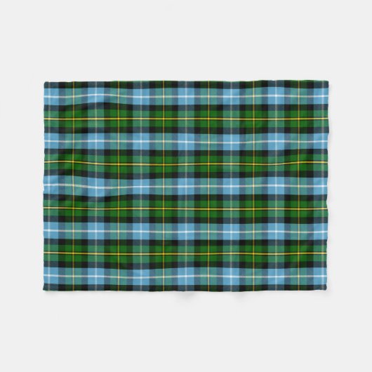 Scottish Clan MacNeil Tartan Pset Fleece Deken (Voorkant (Horizontaal))