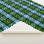 Scottish Clan MacNeil Tartan Pset Sherpa Deken (3/4)
