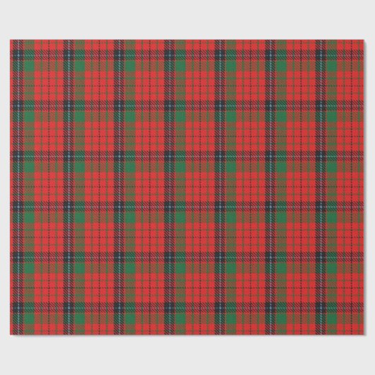 Scottish Clan MacNicol Scottish Tartan Cadeaupapier (Vlak)