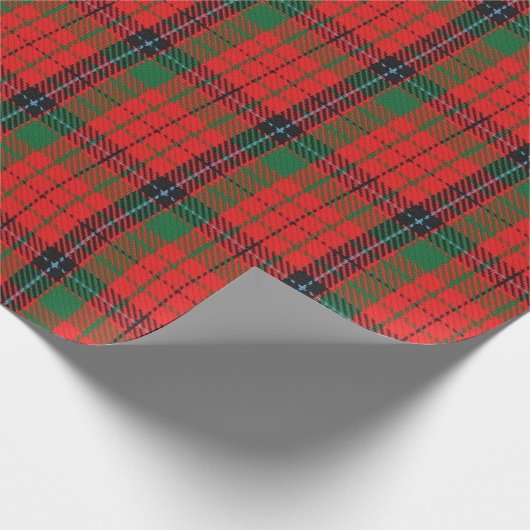 Scottish Clan MacNicol Scottish Tartan Cadeaupapier (Hoek)