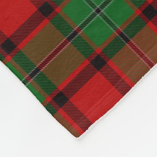 Scottish Clan MacPhail Tartan Pset Fleece Deken (Hoek)