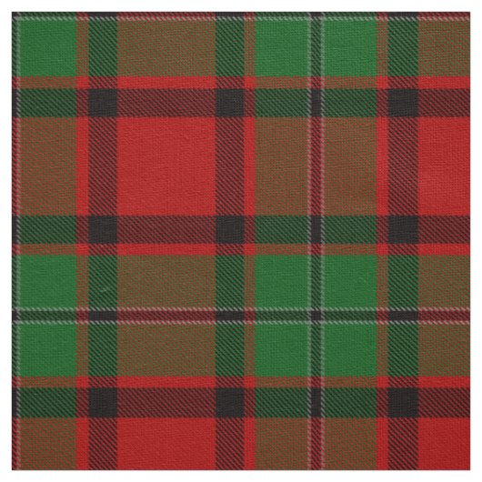 Scottish Clan MacPhail Tartan Pset Stof (Swatch)