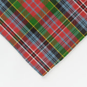 Scottish Clan MacPherson Tartan Pset Fleece Deken (Hoek)