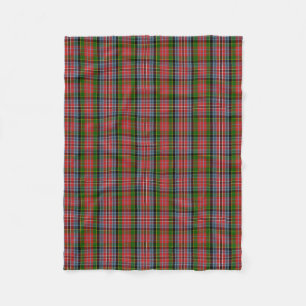 Scottish Clan MacPherson Tartan Pset Fleece Deken