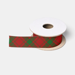 Scottish Clan MacQuarrie Classic Tartan Satijnen Lint