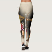 Scottish Clan MacQuarrie door R.R. McIan Leggings (Achterkant)