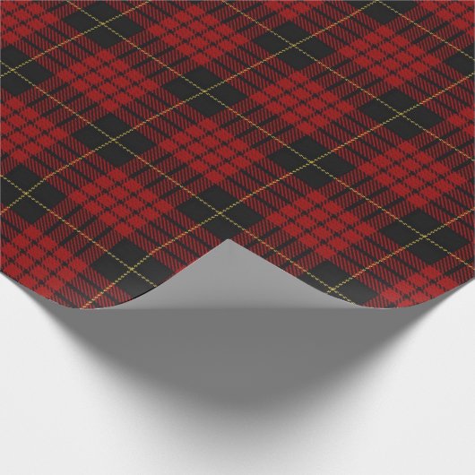 Scottish Clan MacQueen Tartan Cadeaupapier (Hoek)