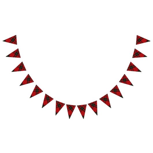 Scottish Clan MacQueen Tartan Vlaggetjes (Alle)