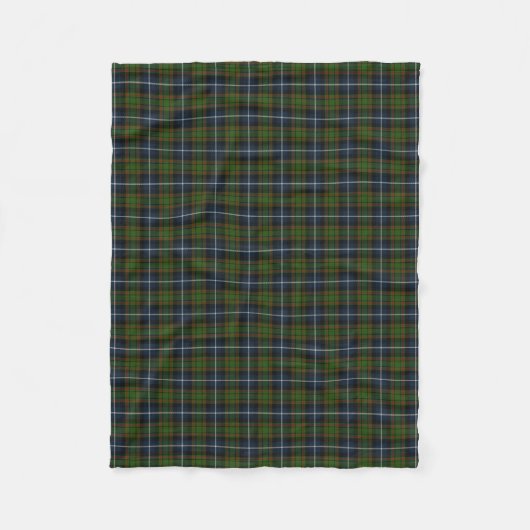 Scottish Clan MacRae Hunting Classic Tartan Fleece Deken (Voorkant)