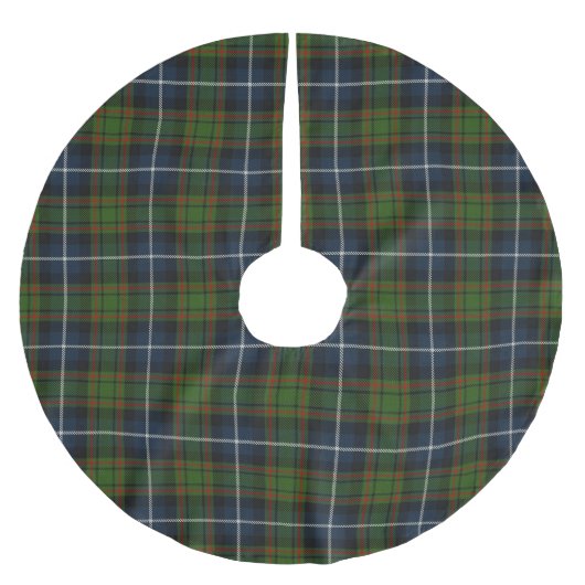 Scottish Clan MacRae Hunting Tartan Kerstboom Rok (Voorkant)